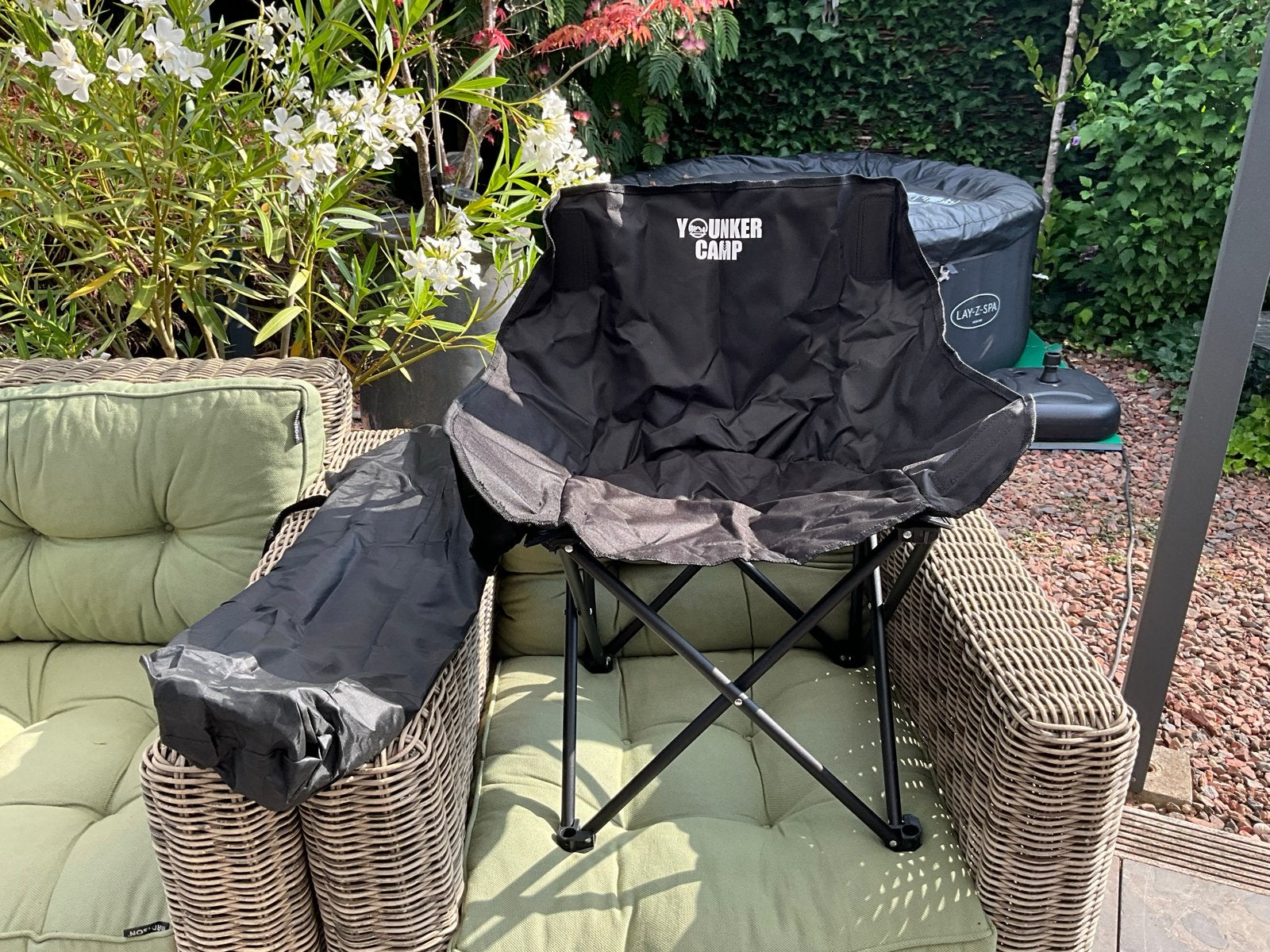 Opvouwbare Campingstoel - Yonker Camp, Caravans en Kamperen, Ophalen, Nieuw, Campingstoel