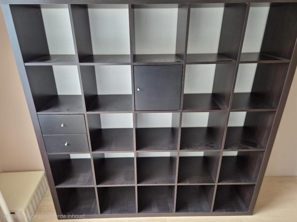 Ikea vakkenkast Kalax, Huis en Inrichting, Kasten | Boekenkasten, Ophalen, Gebruikt, 150 tot 200 cm, 150 tot 200 cm