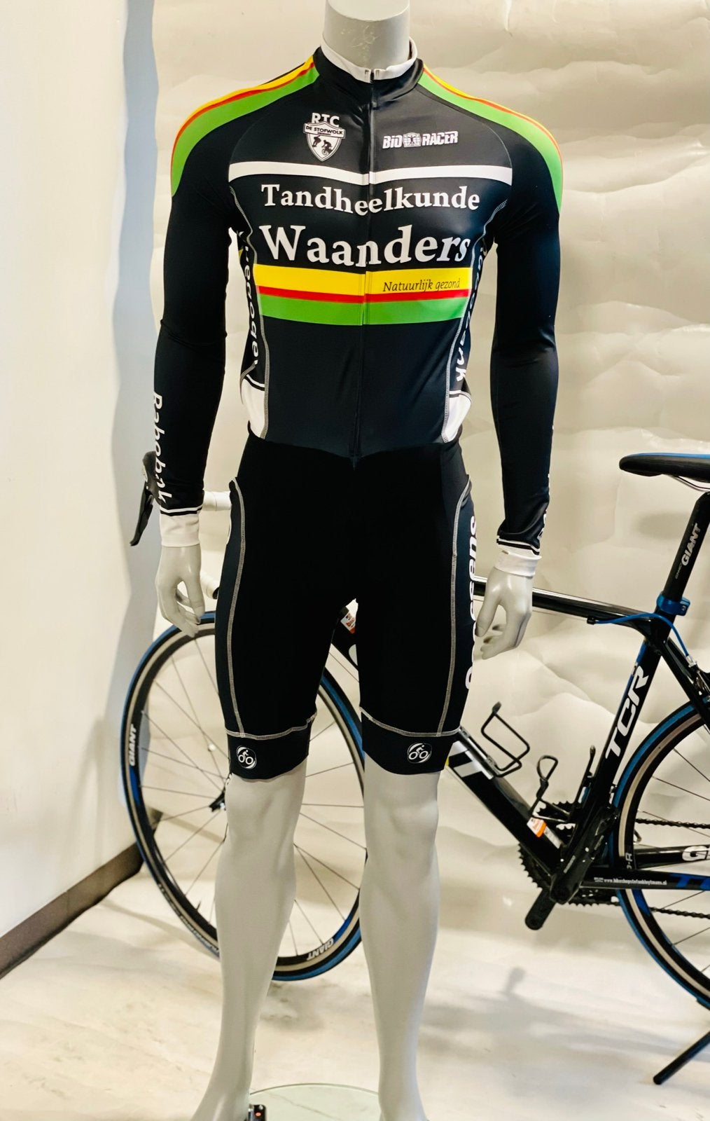 Wielrenkleding wielrenpak snelpak speedsuit maat XL Bioracer, Ophalen of Verzenden, Zo goed als nieuw, XL, Bovenkleding