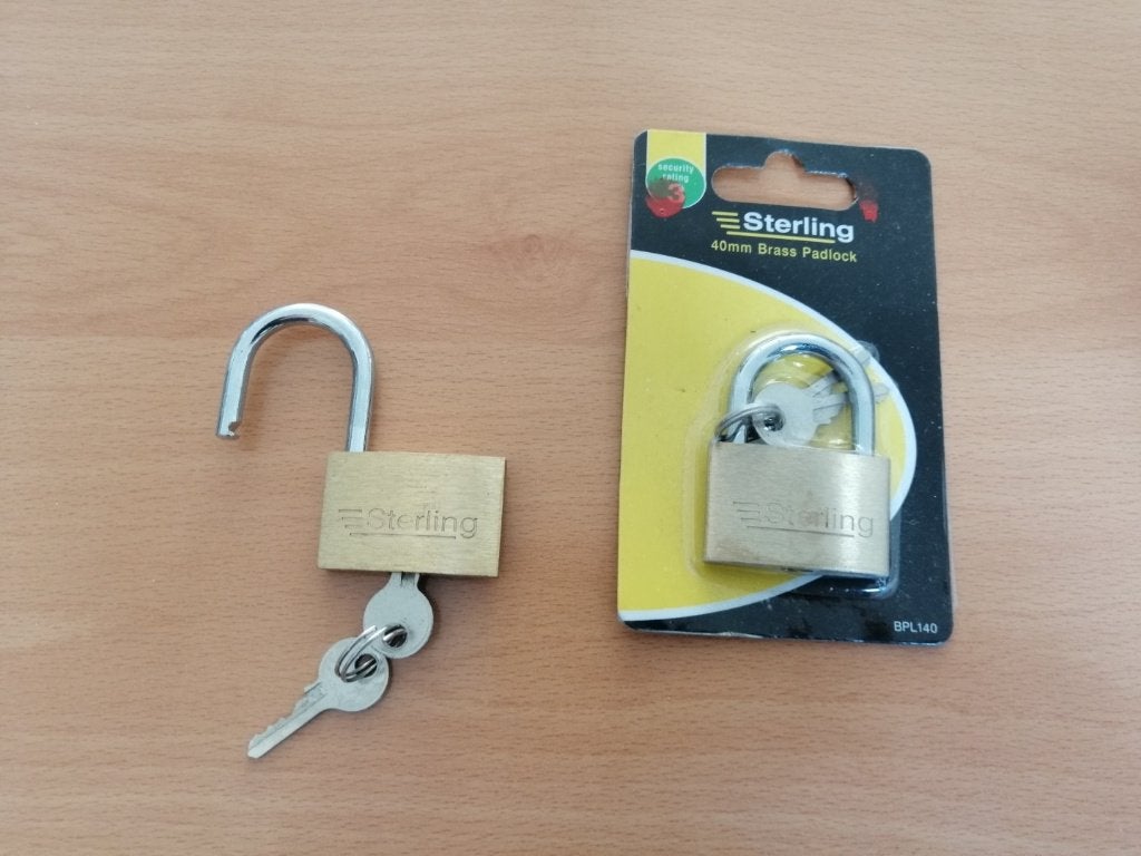 Nieuw hangslot Burg-Wächter Sterling 40mm, Ophalen of Verzenden, Nieuw