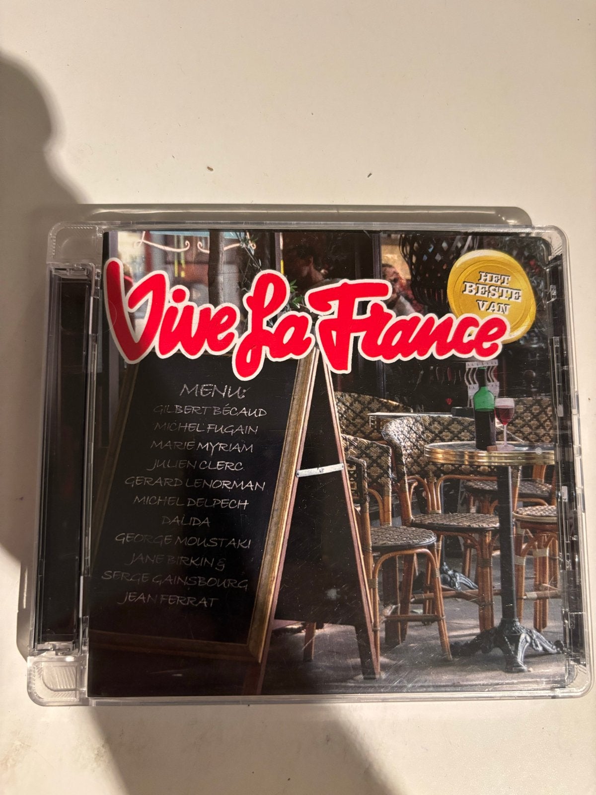 Vive la France - Het Beste van Franse Chansons 2 CD, Cd's en Dvd's, Ophalen of Verzenden, Zo goed als nieuw, Verzamelalbum, Chanson