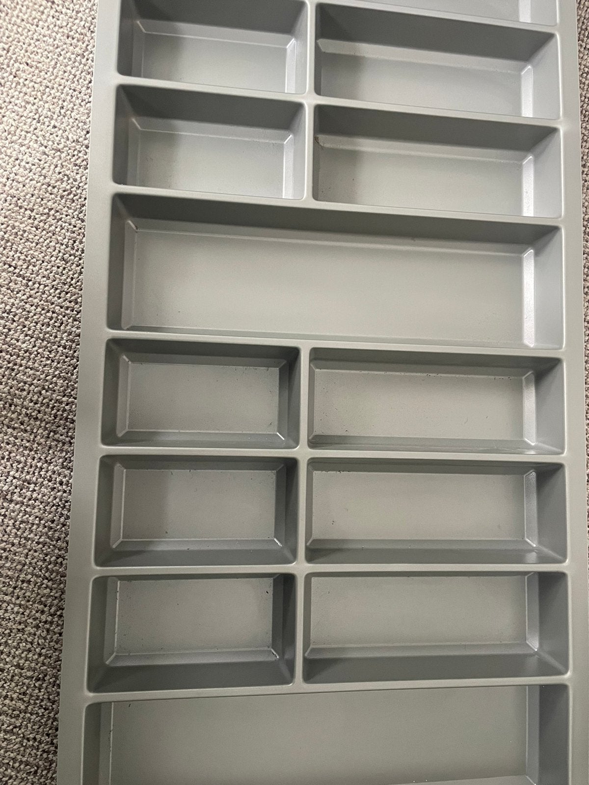 Bestekbak grijs 89x47, Huis en Inrichting, Keuken | Bestek, Ophalen, Nieuw