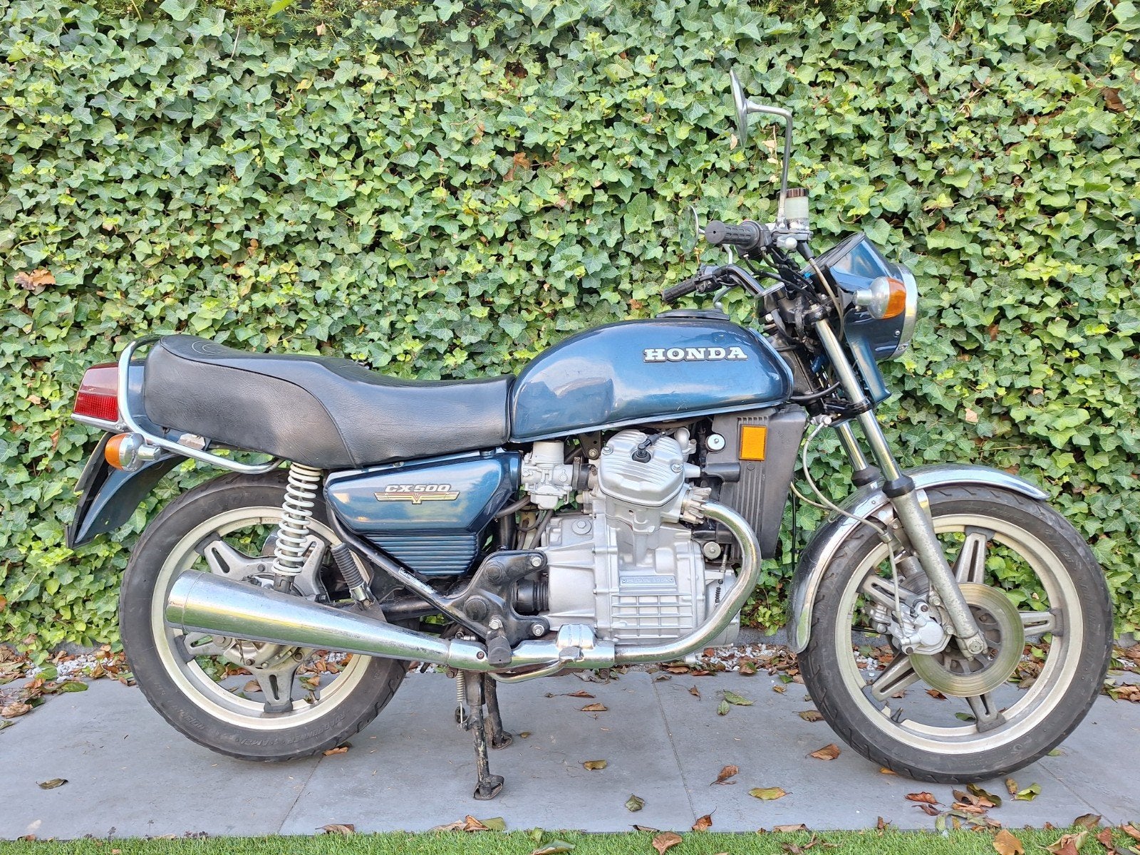Honda CX500A uit '78 - Volledig gereviseerd motorblok, Motoren, Cardan-aandrijving, 2 cilinders, Occasion, Particulier