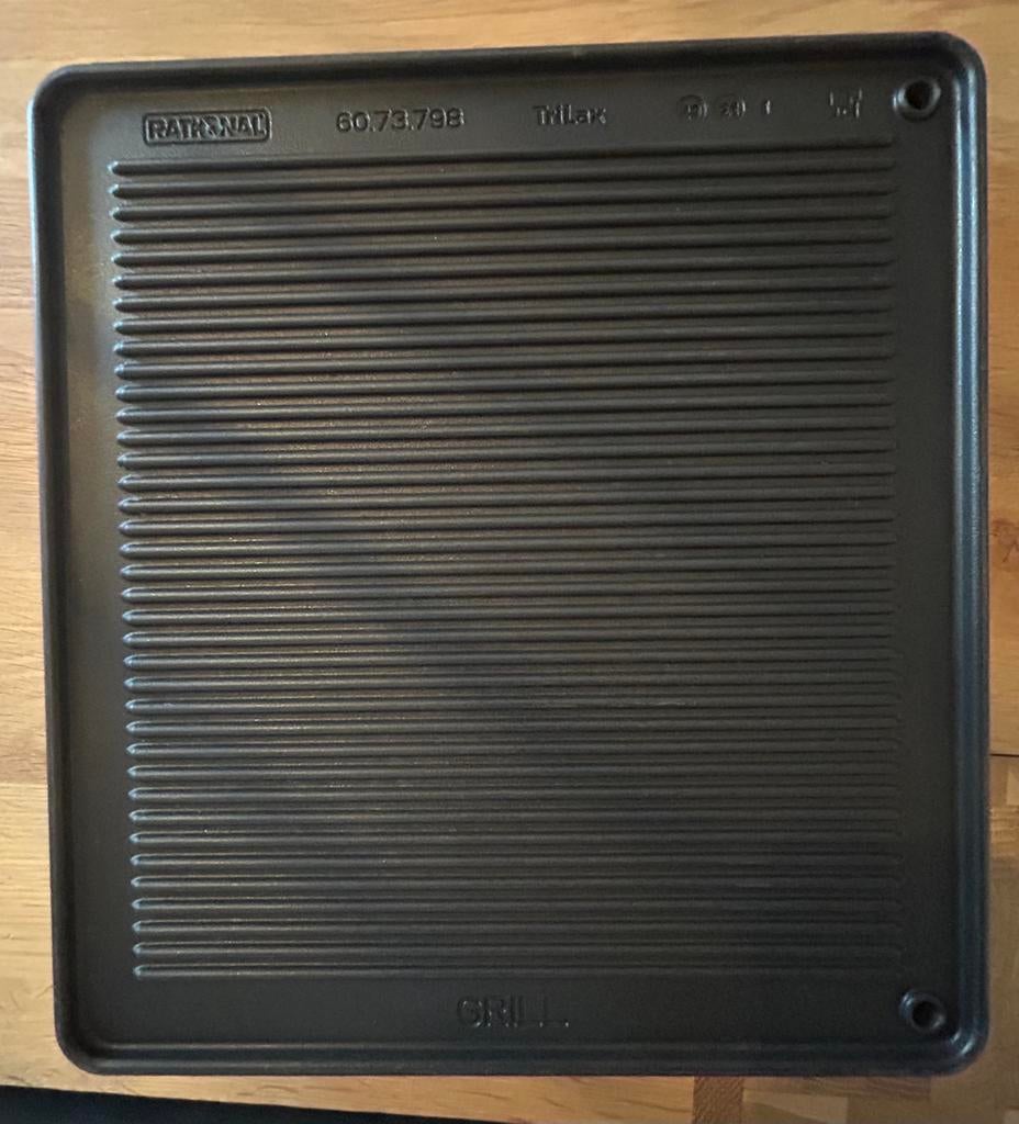 Grillplaten Rational nieuw, Ophalen, Zo goed als nieuw