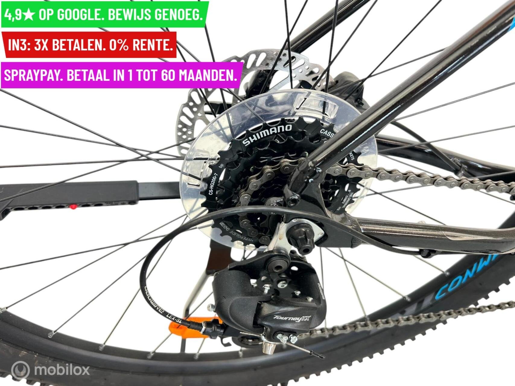 +Mountainbike Conway MC 3.9 Zwart-groen/29"/51cm/21ver - Gar, Overige merken, 9713 Bv Groningen, Nieuw, Facebikenl@gmail.com