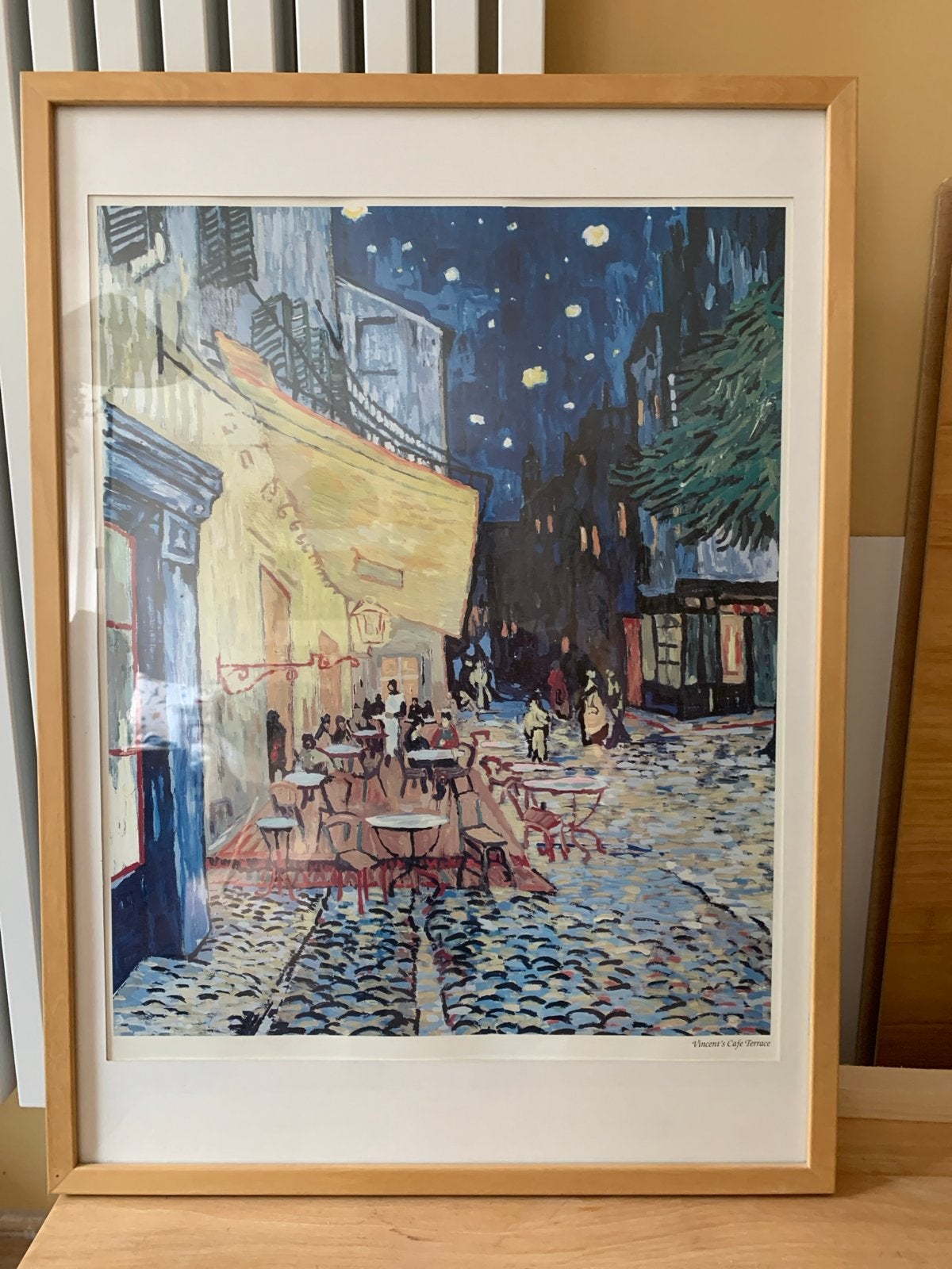 Wissellijst met  passe-partout, Ophalen, Impressionistisch, Print, Ingelijst