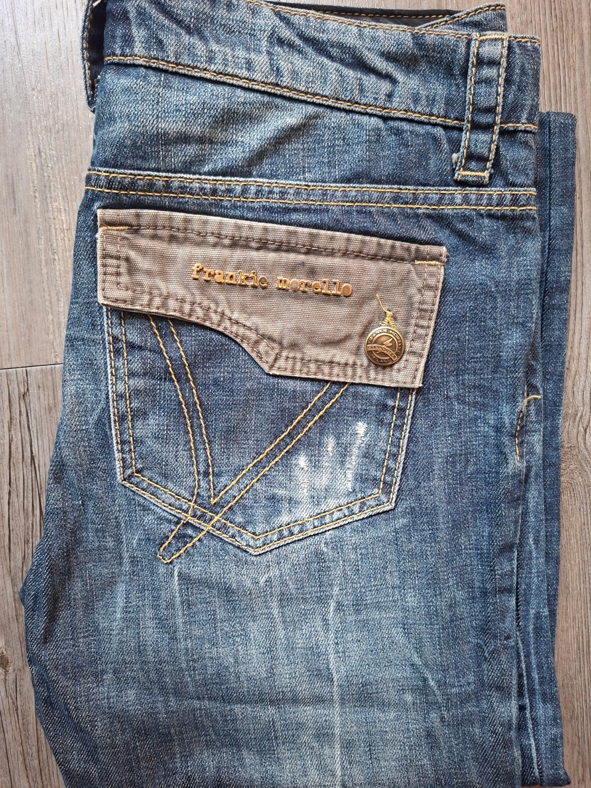 FRANKIE MORELLO jeans W31 L34, Blauw, FRANKIE MORELLO, Nieuw, W32 (confectie 46) of kleiner