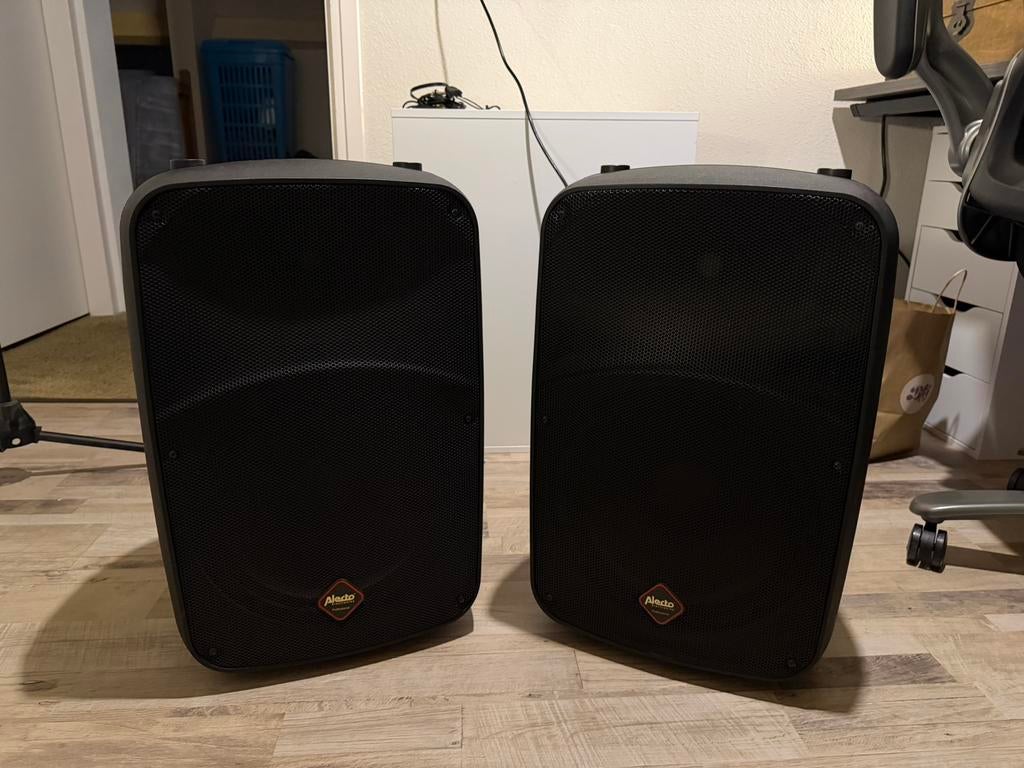 Alecto speakers, Audio, Tv en Foto, Luidsprekers, Gebruikt, 120 watt of meer, Front, Rear of Stereo speakers, Ophalen