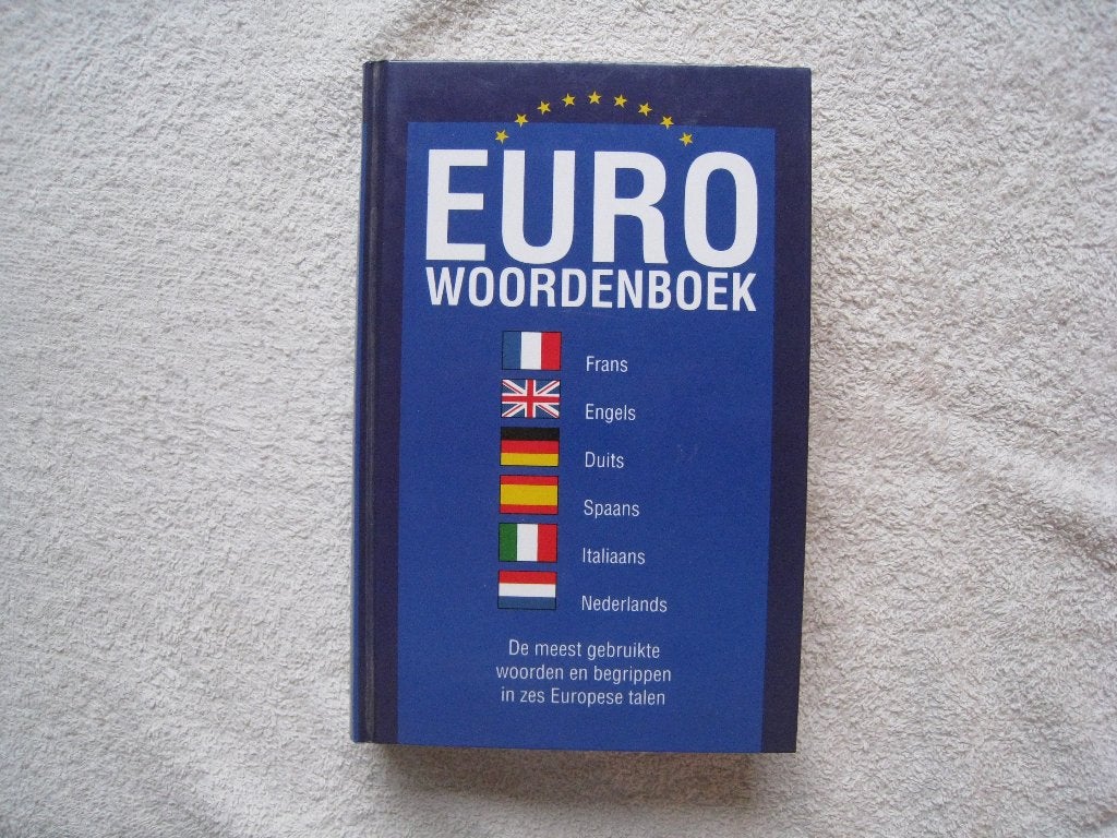 Euro woordenboek: in 6 Europese talen, H. & M Goursau, Ophalen of Verzenden, Zo goed als nieuw, Overige uitgevers
