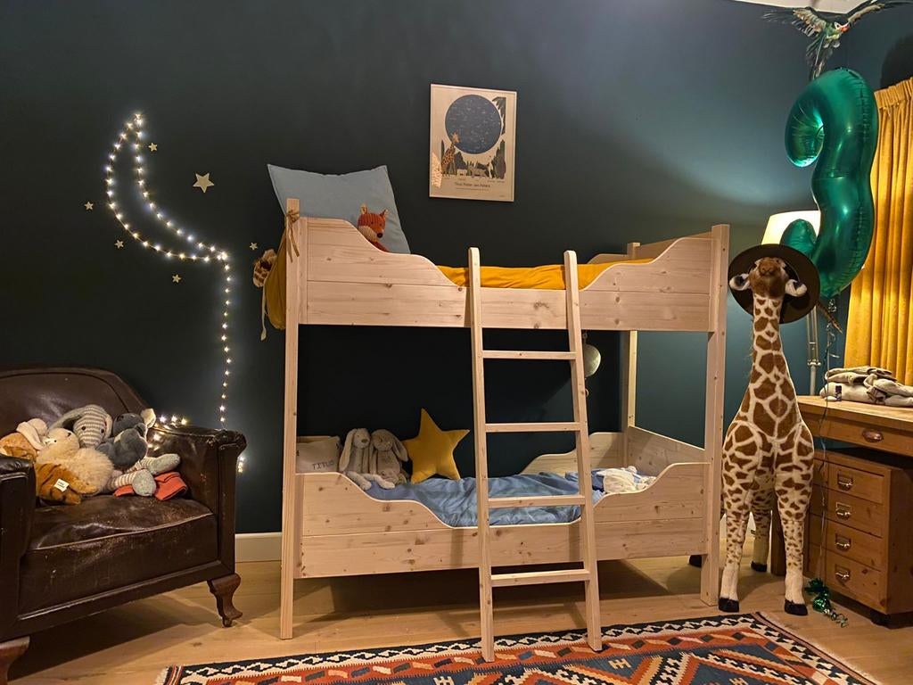 Junior Stapelbed 70x150 GRATIS BODEMS EN TRAP, Kinderen en Baby's, Kinderkamer | Stapelbedden en Hoogslapers, Ophalen, Nieuw, Stapelbed