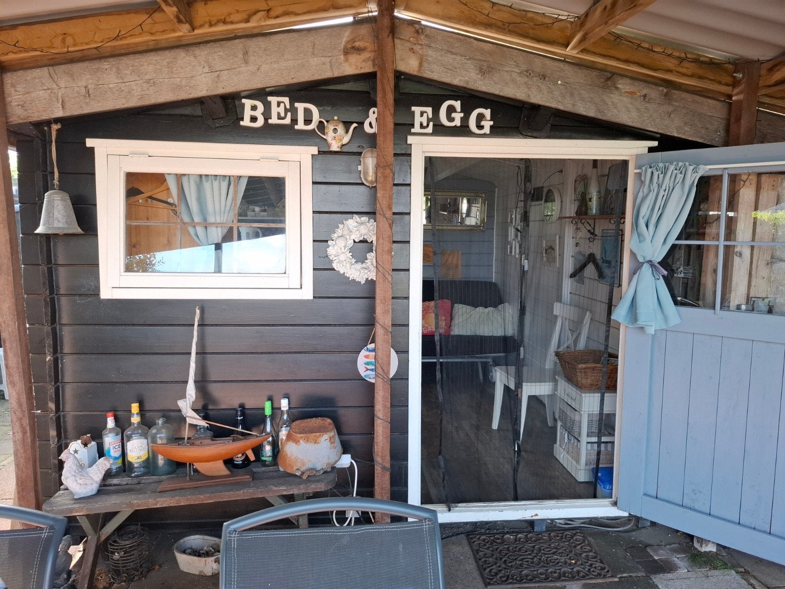 te koop blokhut, 3 ramen of meer, 250 tot 500 cm, Blokhut, Ophalen of Verzenden