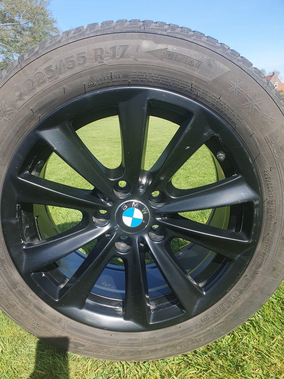 Gebruikte BMW velgen met TPMS sensoren (banden op), Ophalen of Verzenden