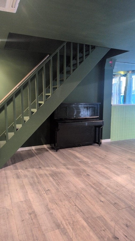 akoestische buffetpiano (upright piano), Ophalen, Gebruikt, Zwart, Piano