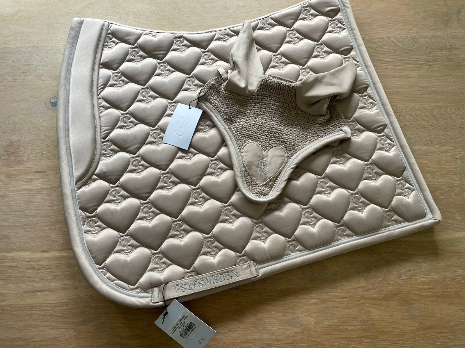 Ps of sweden heart dekje beige met oornetje, Ophalen of Verzenden, Nieuw
