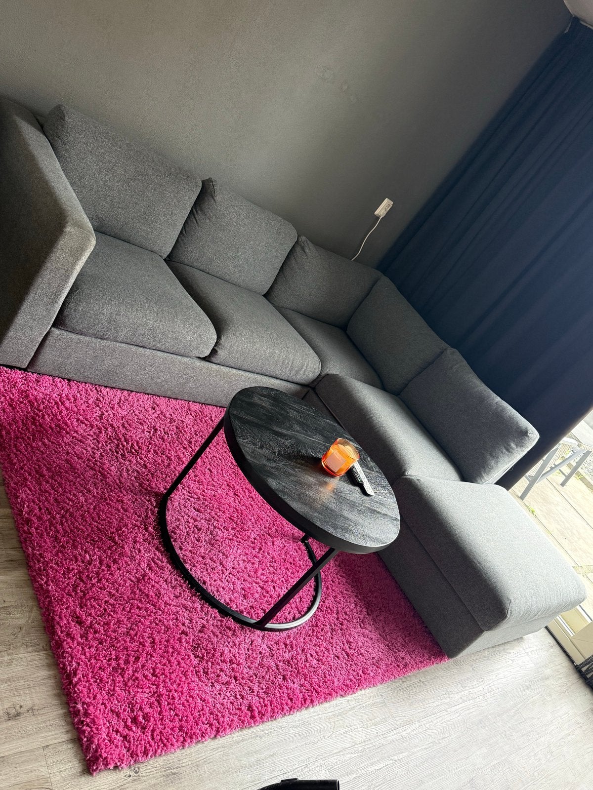 GRATIS - IKEA Hoekbank met wasbare hoezen, Ophalen, Gebruikt, Stof
