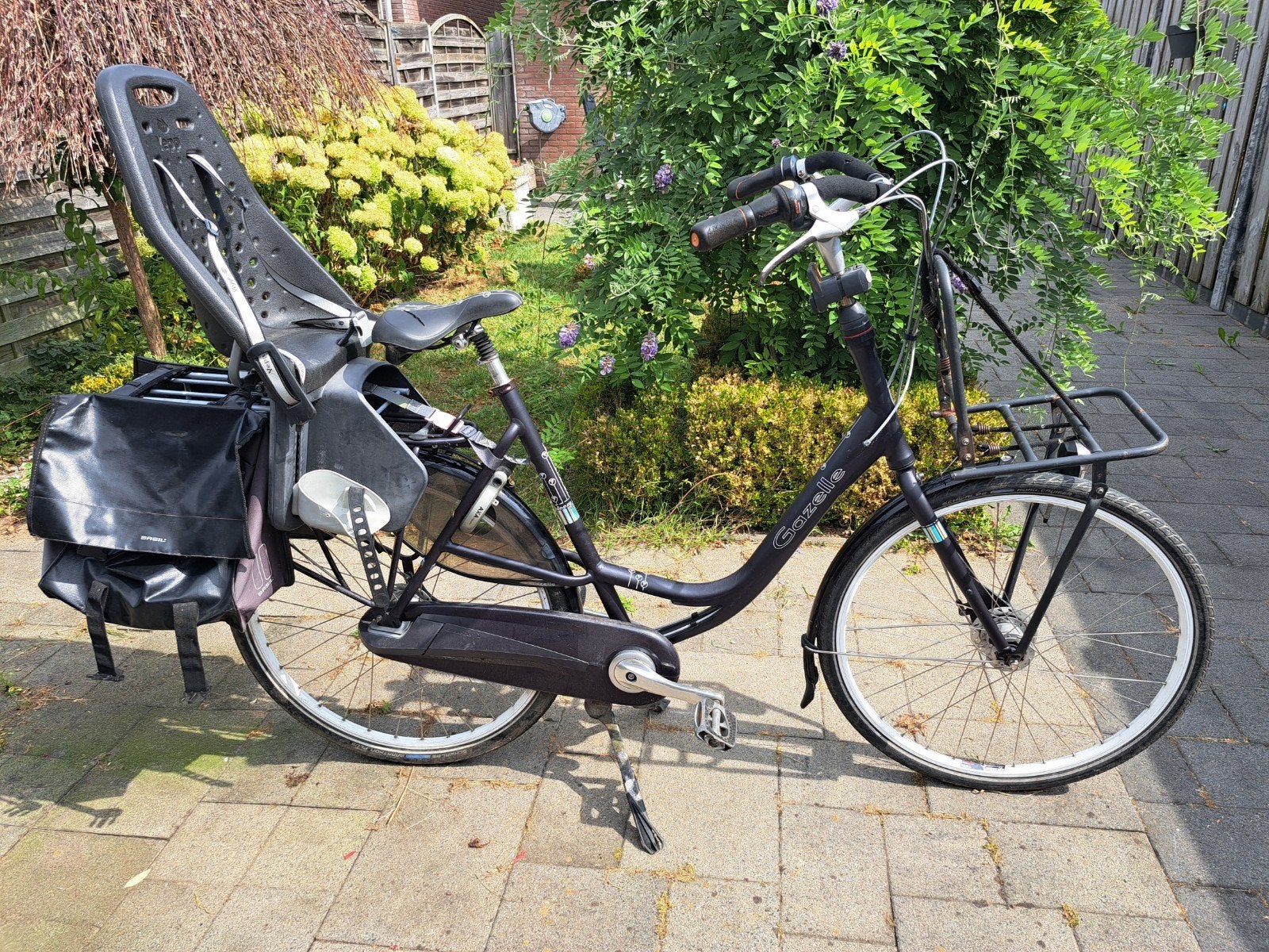 Gazelle bloom moederfiets 61cm, Ophalen, Gebruikt, 56 cm of meer, Schijfrem
