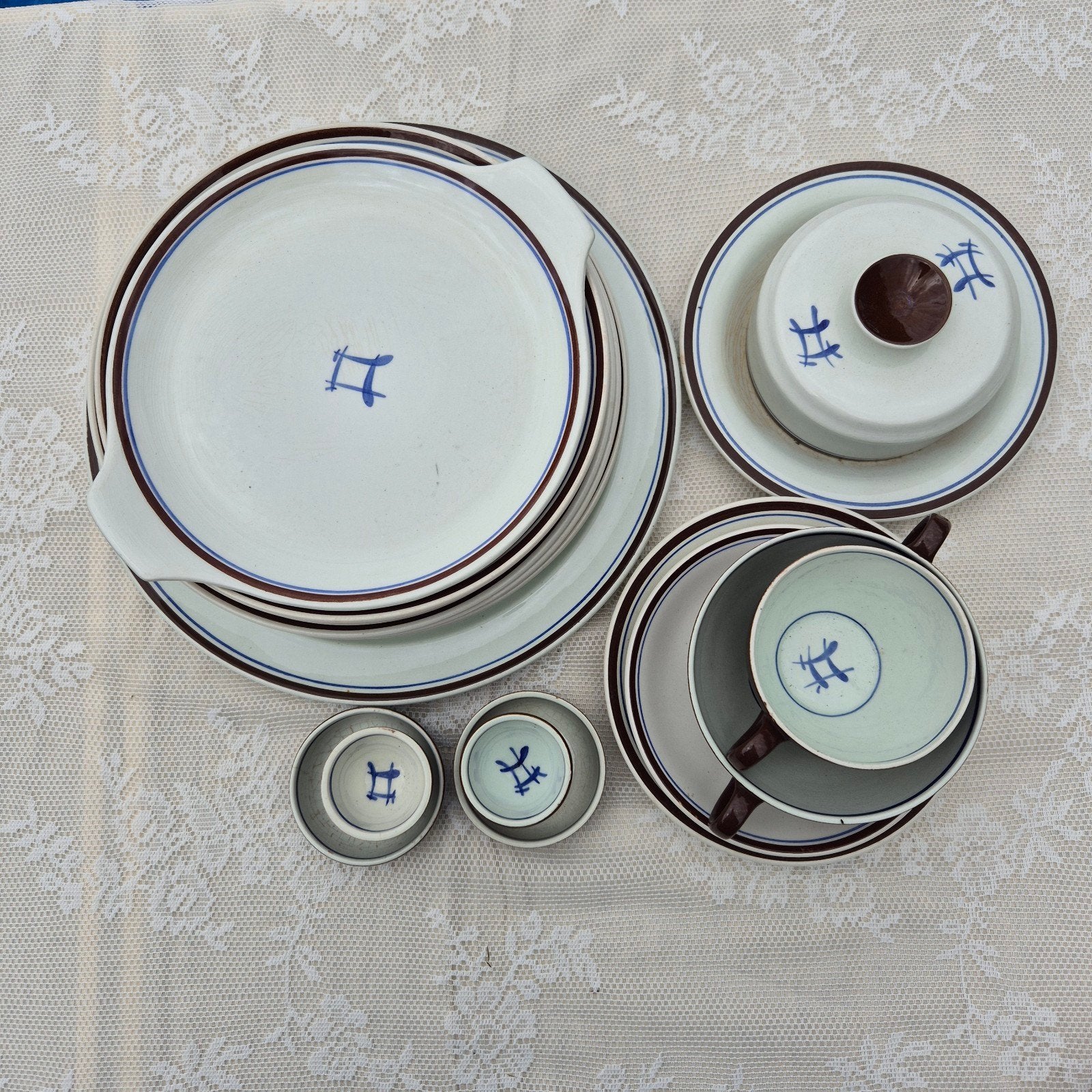 Royal Goedewaagen Gouda vintage servies delen  Barone, Antiek en Kunst, Ophalen of Verzenden