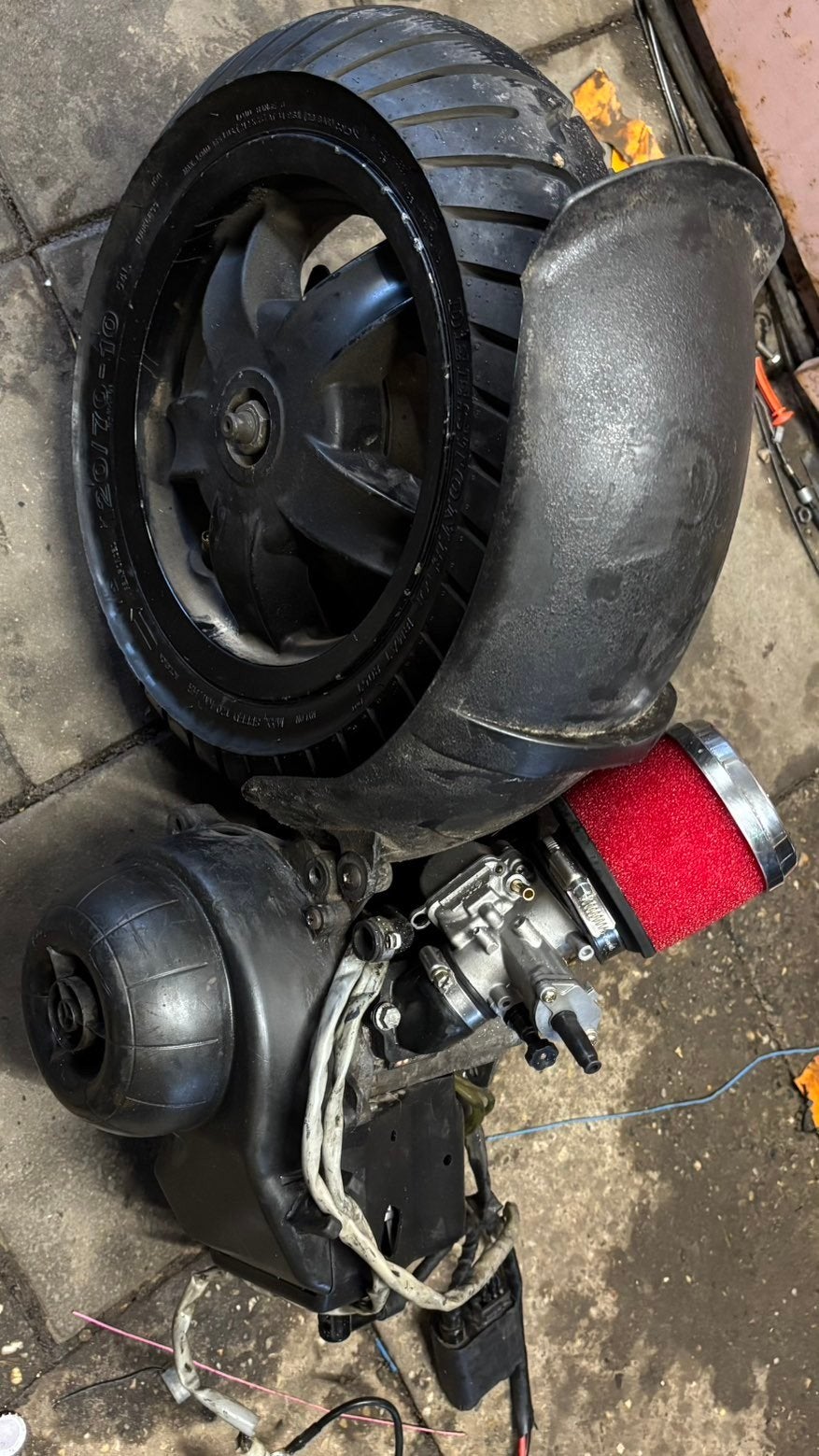 70cc scooter blok plug and play, Ophalen, Zo goed als nieuw, Blok