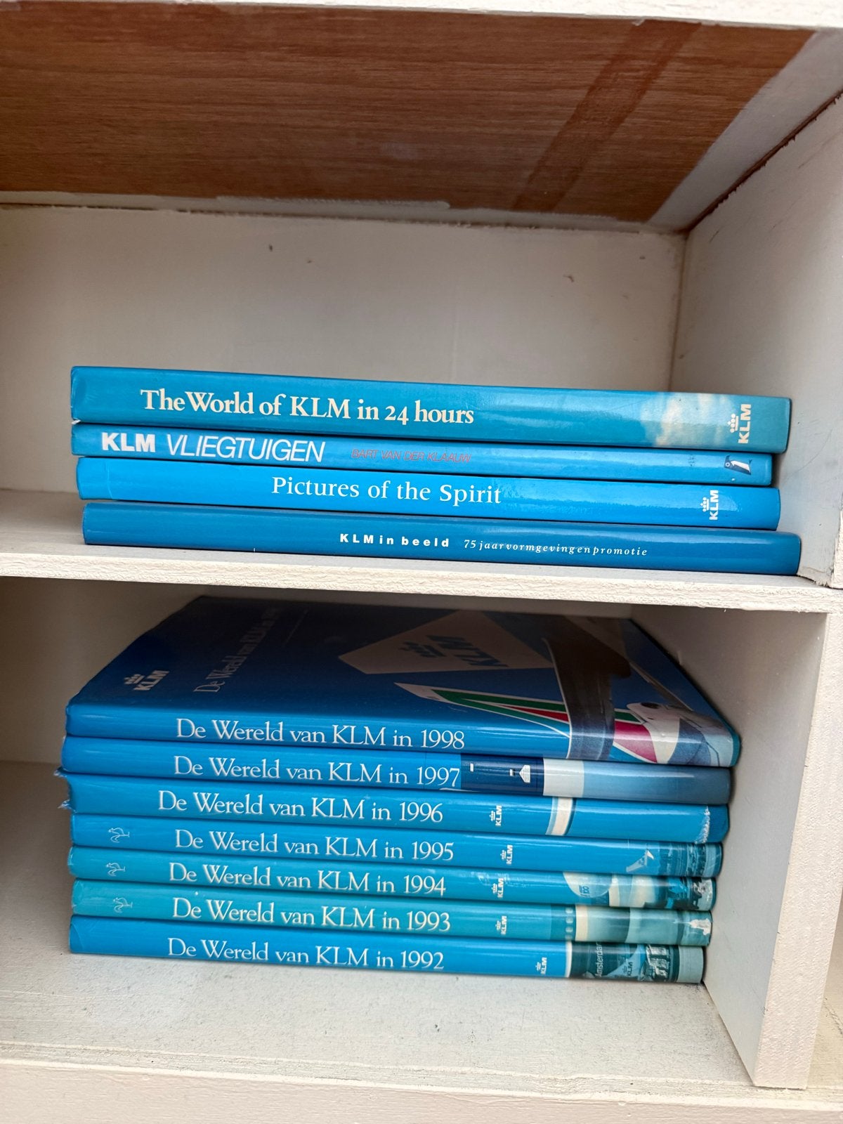 KLM Boeken Collectie: De Wereld van KLM & meer, Verzamelen, Ophalen, Gebruikt, Boek of Tijdschrift