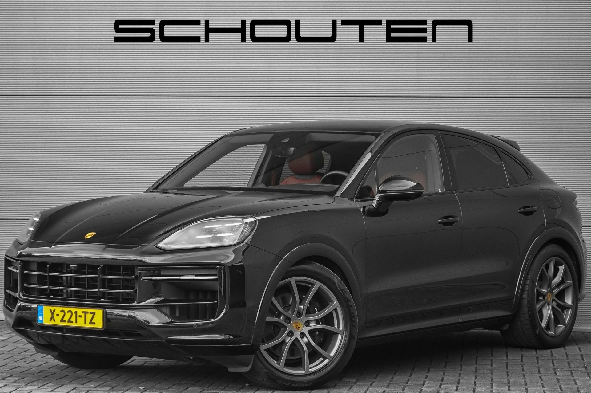 Porsche Cayenne Coupé 3.0 E-Hybrid Nieuw Model Sport Design, Auto's, Gebruikt, 2995 cc, 4 stoelen, Leder en Stof