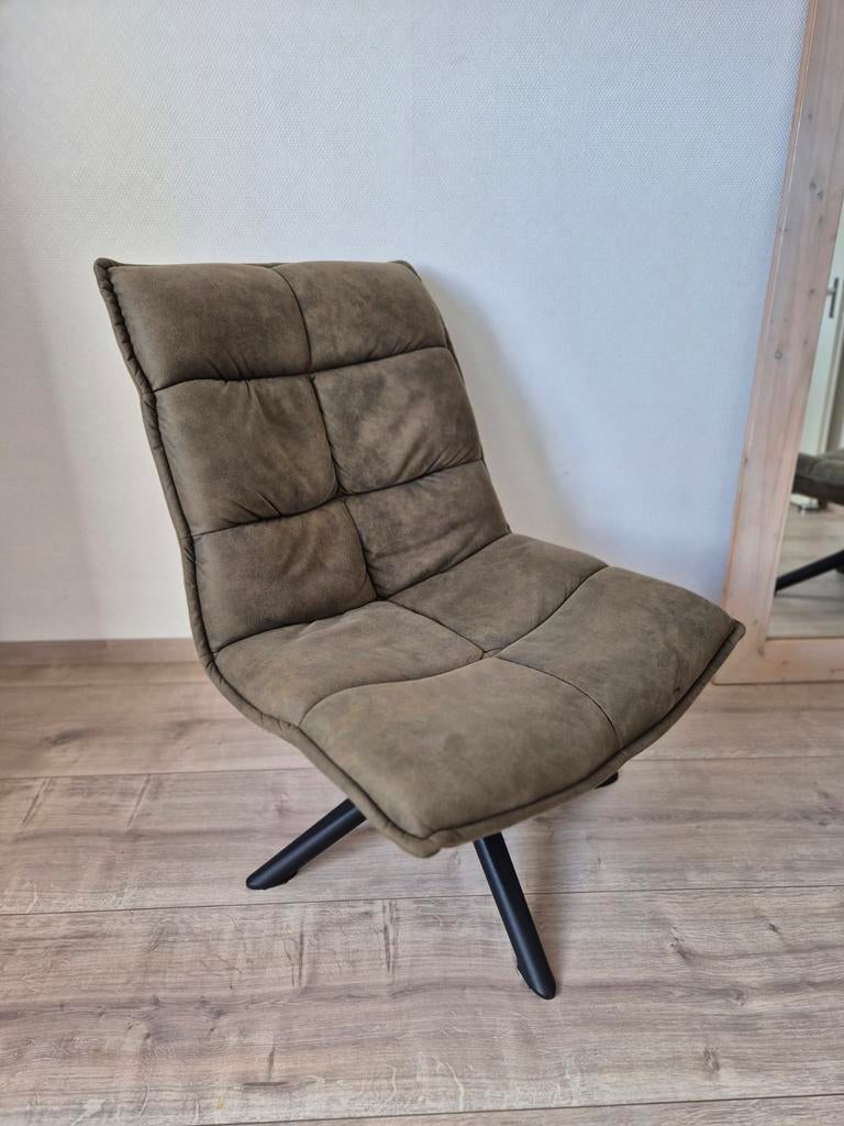 Draaifauteuil clayton groen, Ophalen