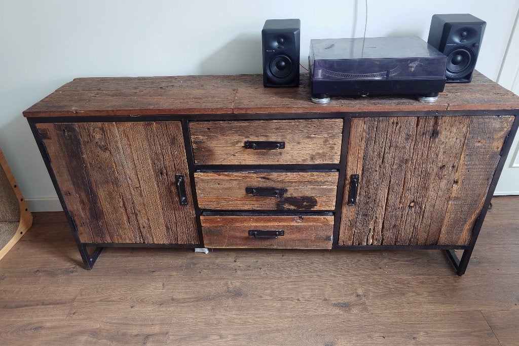 Kast, Huis en Inrichting, Kasten | Dressoirs, Ophalen, 150 tot 200 cm, Zo goed als nieuw, 25 tot 50 cm