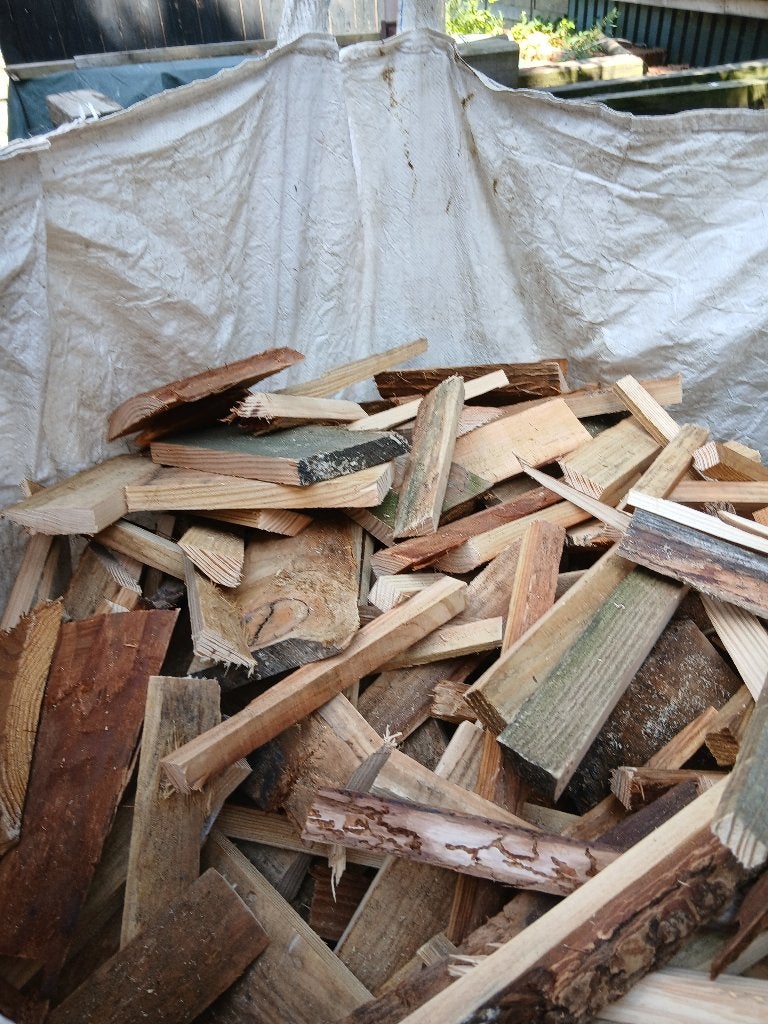 Aanmaakhout kurkdroog 1,5 kuub bbq tuinhaard vuurschaal, Minder dan 3 m³, Ophalen of Verzenden, Overige houtsoorten, Blokken