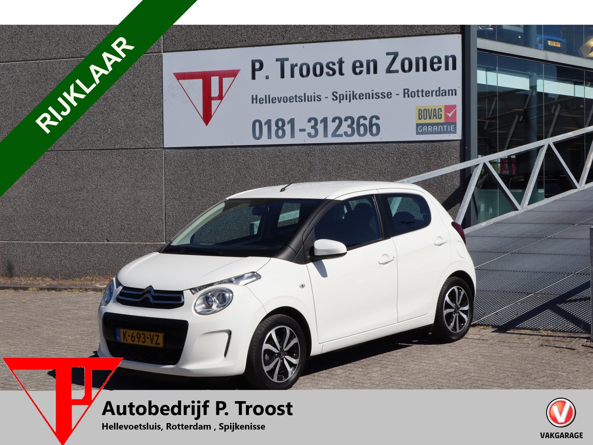 Citroën C1 1.0 VTi Shine Dealeronderhouden! Achteruitrijcam, Auto's, Voorwielaandrijving, Stof, Gebruikt, 4 stoelen