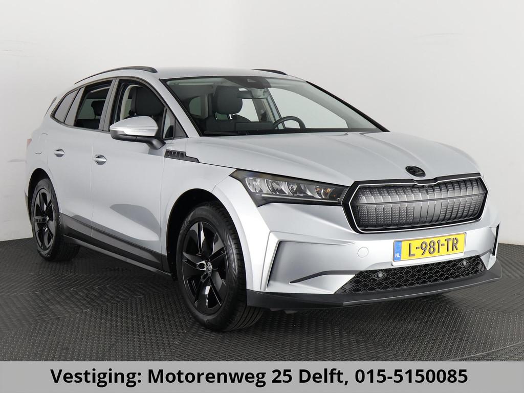 Skoda Enyaq iV 60 BLACKSTYLE SOH ACCU 91 %! GARANTIE 8-2031*, Automaat, 397 km, Achterwielaandrijving, Gebruikt