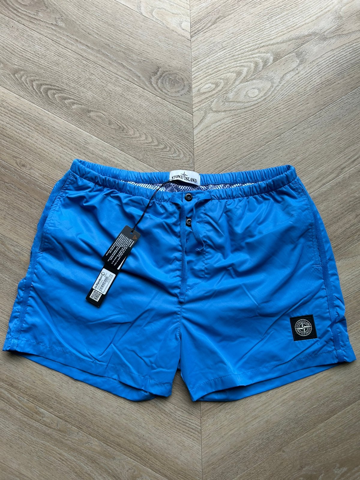 Stone island zwembroek maat L, Ophalen of Verzenden, Maat 52/54 (L), Blauw, Zwemshort