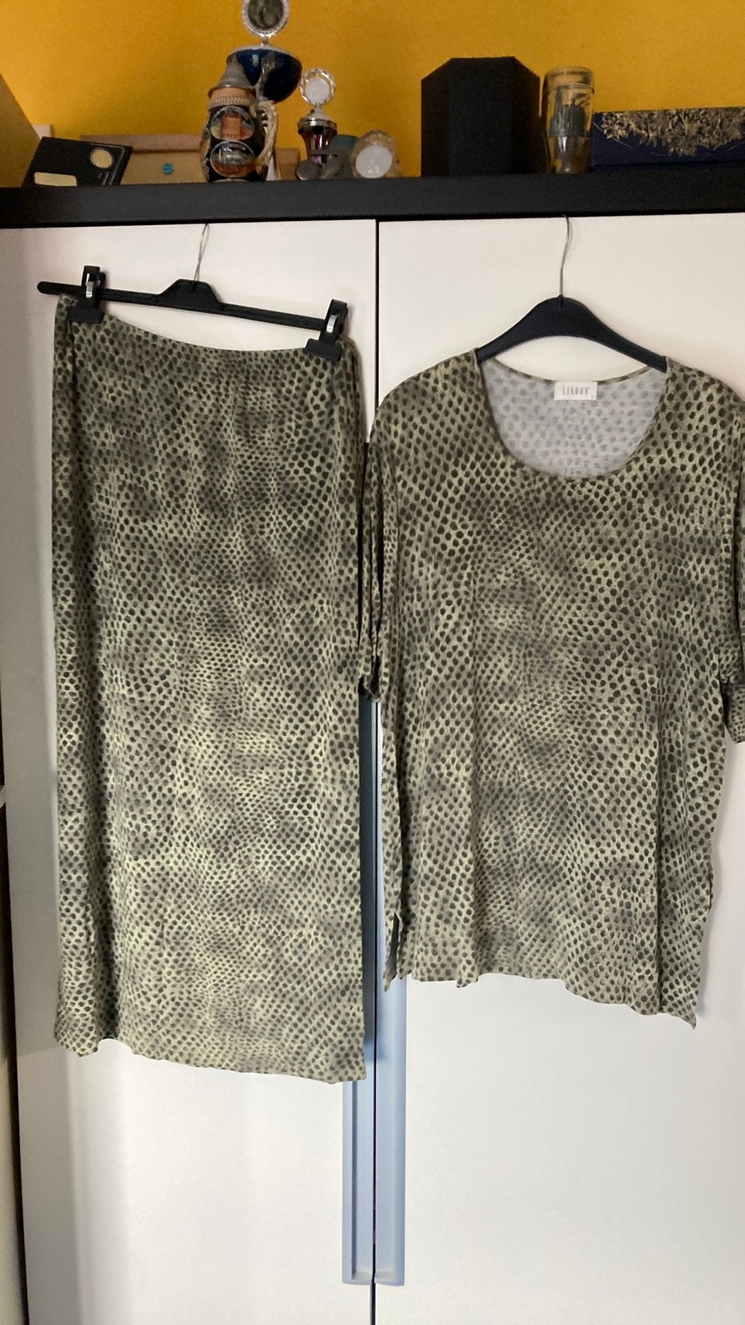 Lindon dames set rok en shirt zgan 46, Ophalen of Verzenden, Zo goed als nieuw, Maat 46/48 (XL) of groter
