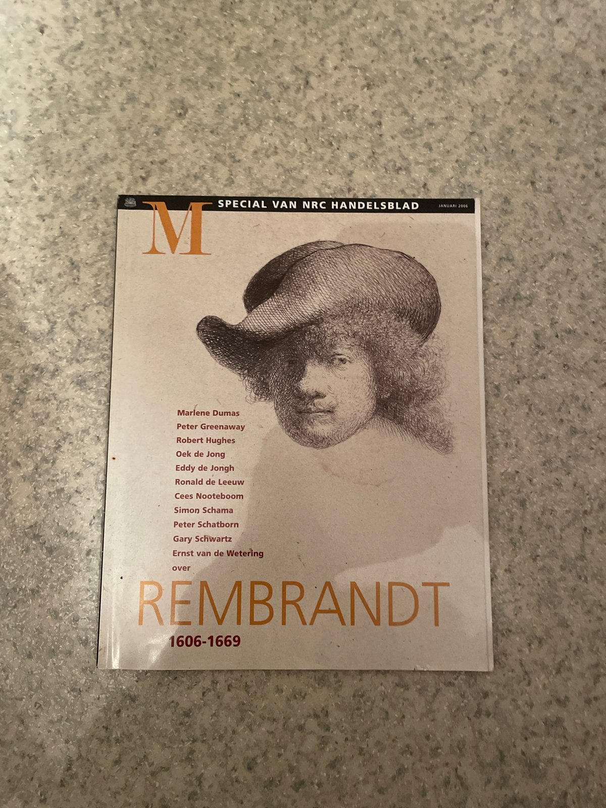 Special van NRC Handelsblad over Rembrandt (1606-1669), Ophalen, Gelezen, Overige onderwerpen