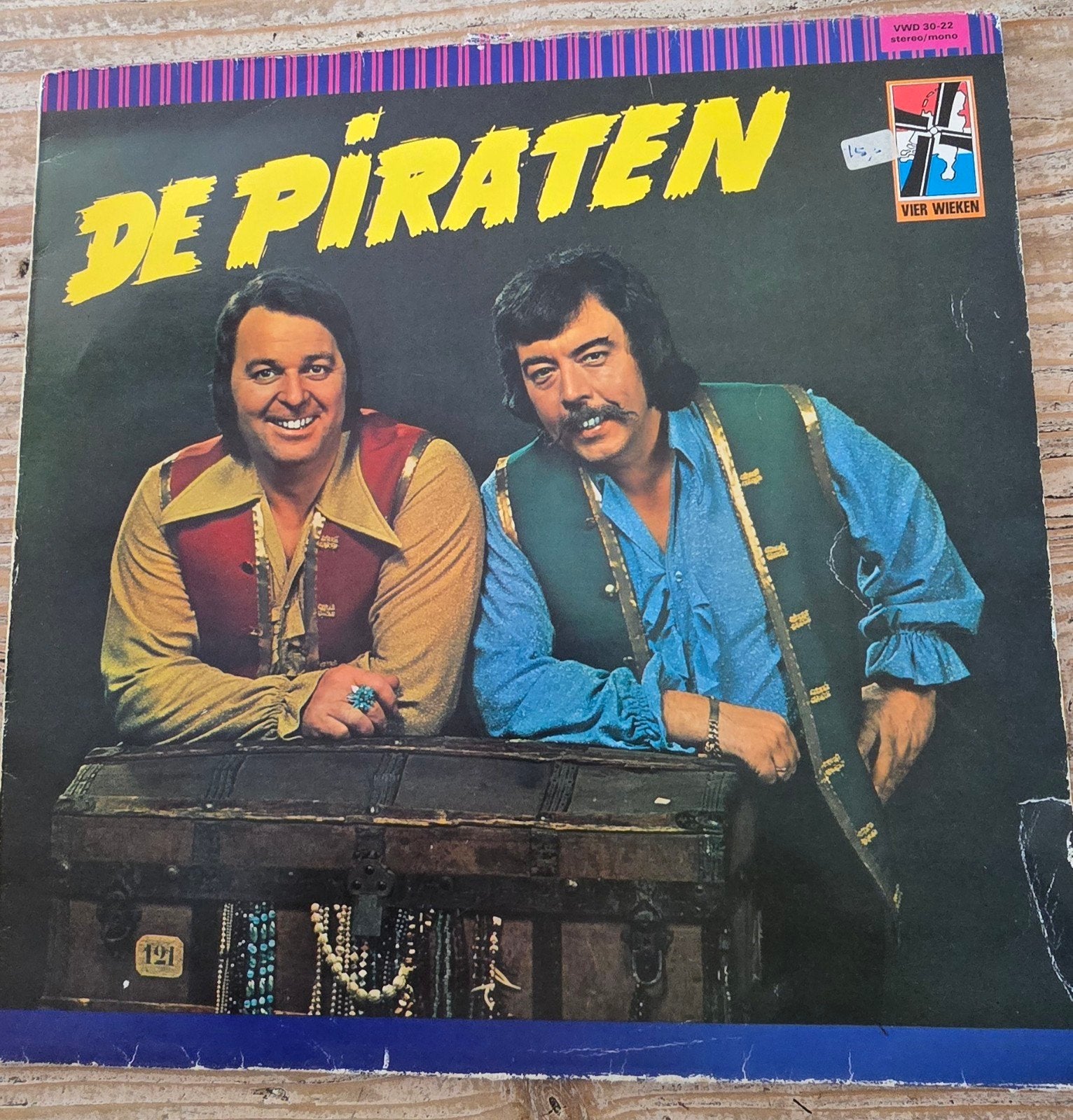 De Piraten - VWD 30-22 stereo/mono LP, Gebruikt, Ophalen of Verzenden, 1970 - 1979, Levenslied of Smartlap