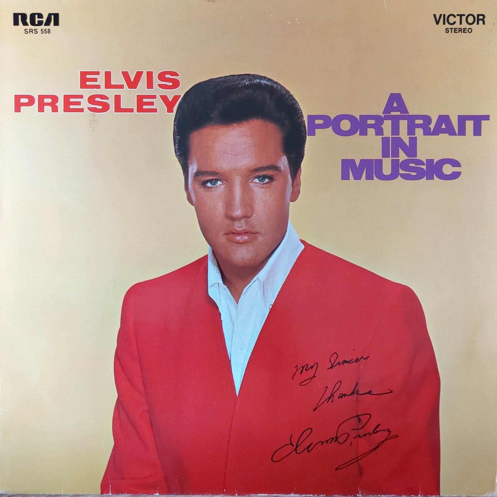 LP Elvis Presley - A Portrait In Music, Cd's en Dvd's, Vinyl | Rock, Ophalen of Verzenden, 12 inch