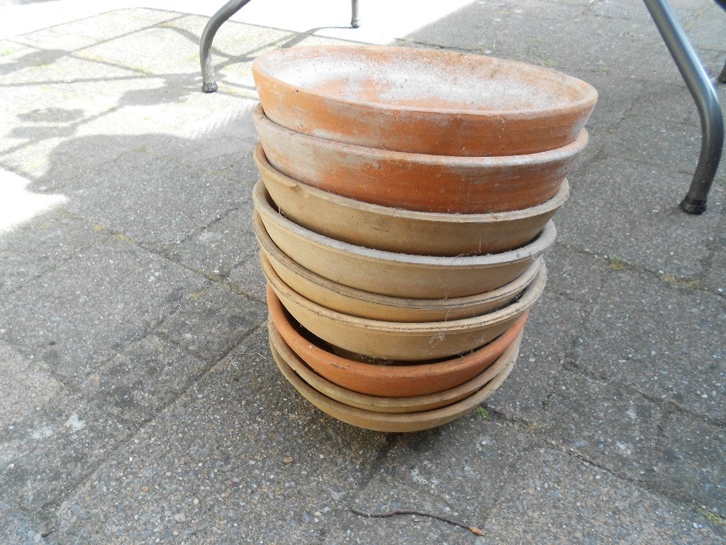 9 broedschalen broedpannen, Ophalen, Gebruikt