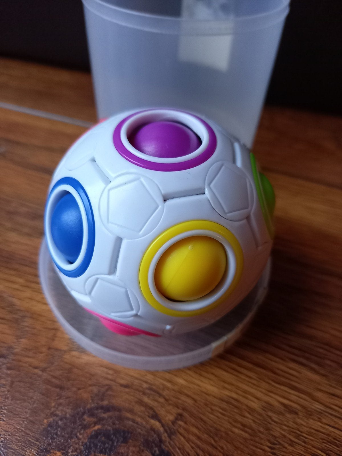 Leuke puzzel bal / magic puzzle ball, Ophalen of Verzenden, Gebruikt