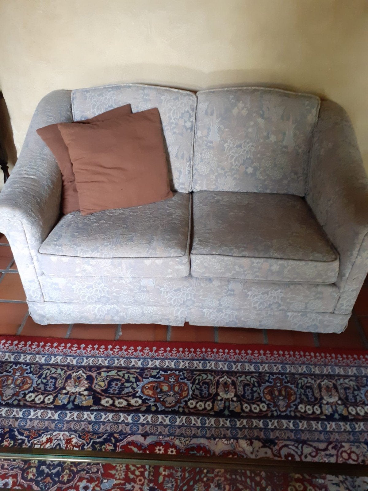 gratis af te halen bankstel, Ophalen, Gebruikt, Tweepersoons, 75 tot 100 cm