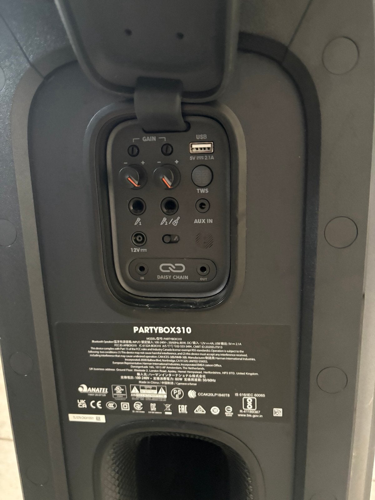 Jbl 310, Ophalen, Zo goed als nieuw, Minder dan 500 watt