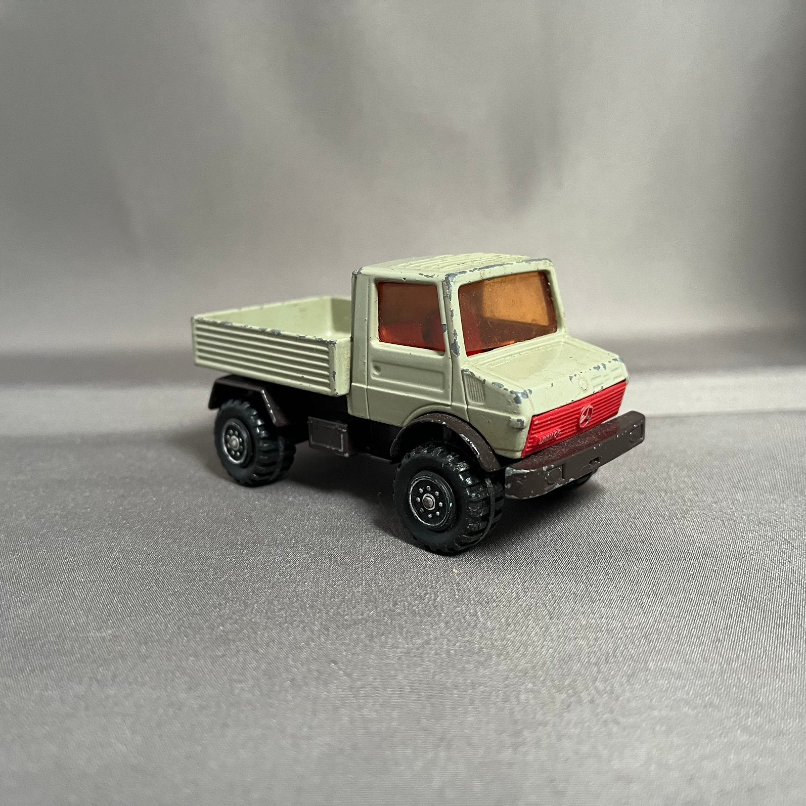 Vintage Matchbox Super Kings K-30 Mercedes Unimog 1978, Ophalen of Verzenden, Auto, Matchbox