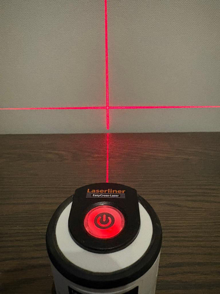 Laserliner Easycross Laser Rood, Ophalen of Verzenden, Zo goed als nieuw
