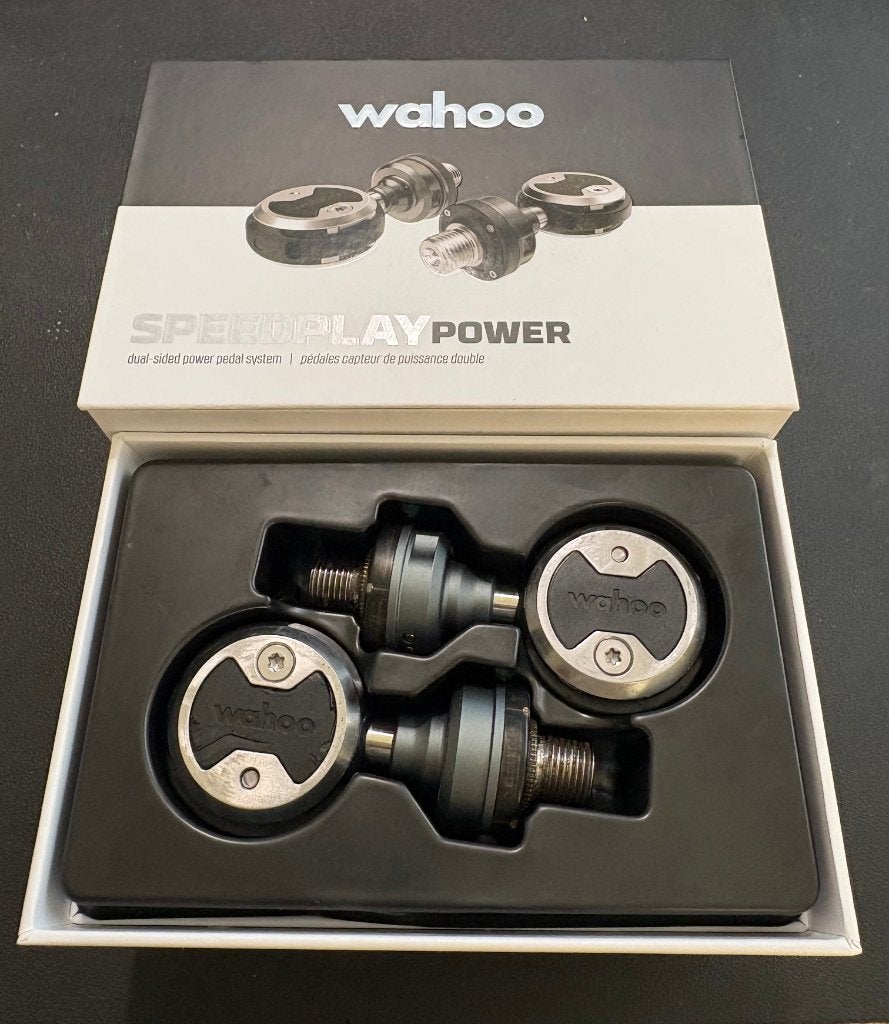 Wahoo Speedplay dual sided Powermeter pedalen, Ophalen of Verzenden, Zo goed als nieuw, Crankstel of Pedalen, WAHOO Speedplay