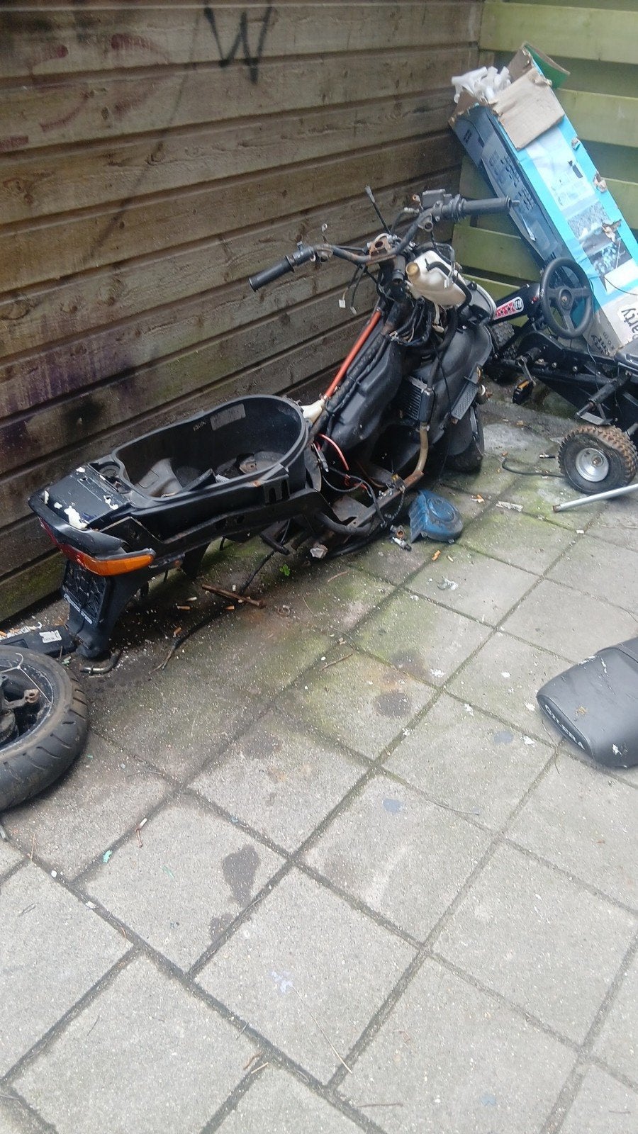 Gilera runner frame 180, Ophalen of Verzenden, Gebruikt, Frame, Gilera
