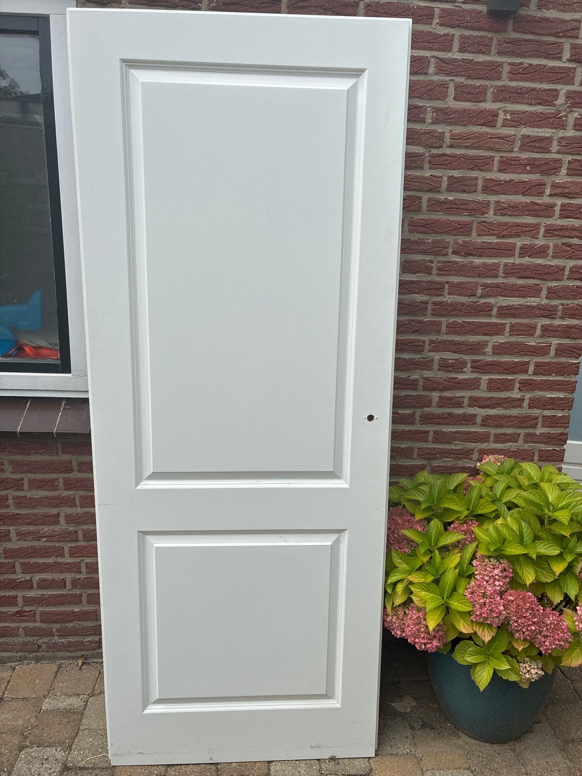 Paneeldeur opdek rechtsdraaiend, Ophalen, Gebruikt, 80 tot 100 cm, Binnendeur