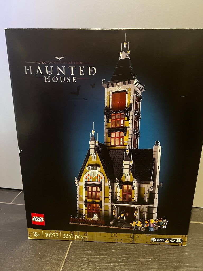 Lego 10273 Haunted House (Spookhuis), Kinderen en Baby's, Speelgoed | Duplo en Lego, Ophalen, Lego, Zo goed als nieuw, Compleet