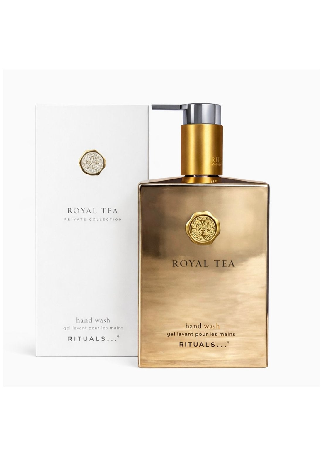 Nieuw Rituals Royal tea hand wash handzeep zeep glas, Ophalen of Verzenden, Nieuw, Bad & Douche