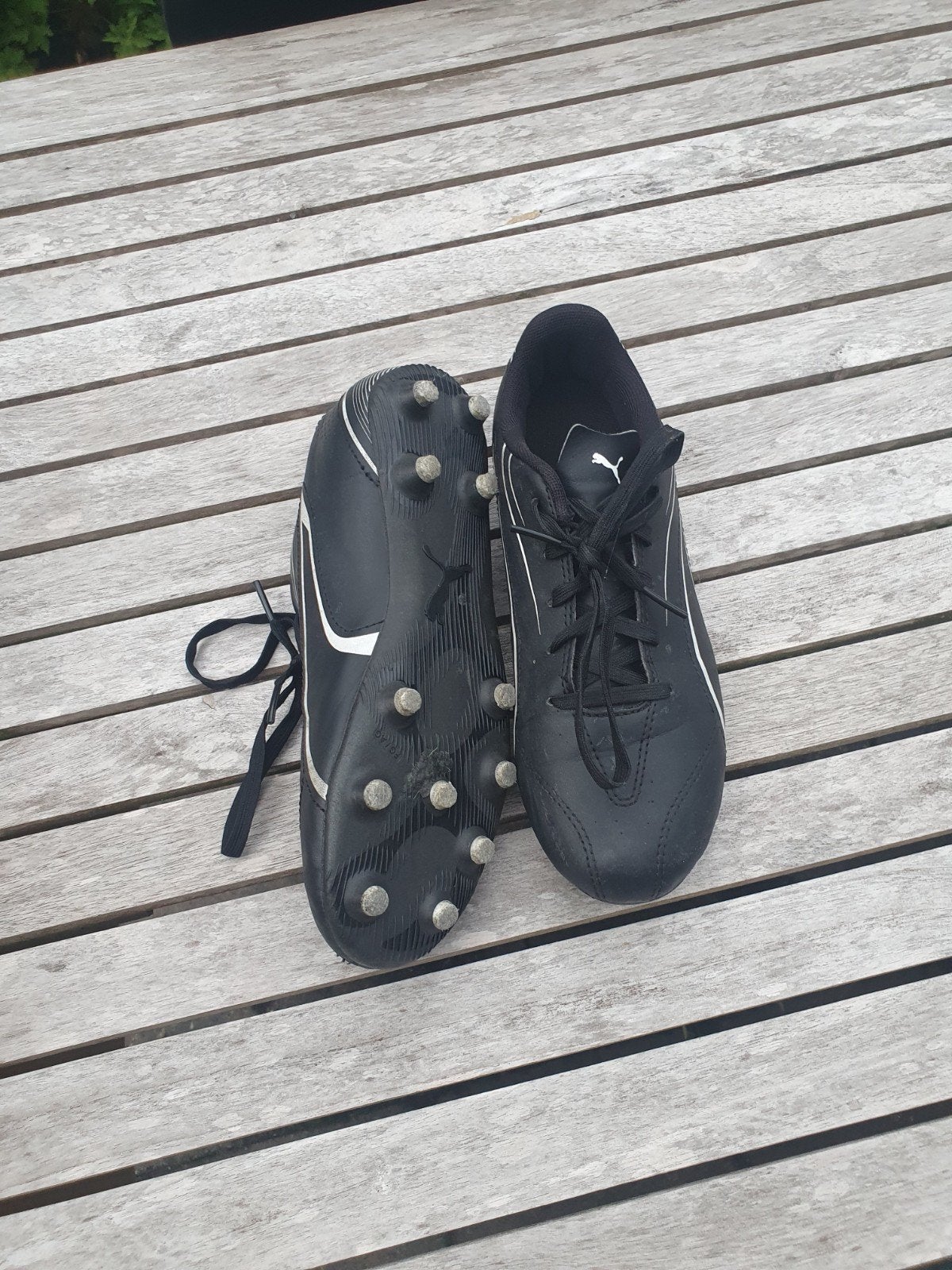 Puma Voetbalschoenen Zwart - Maat 36, Maat XS of kleiner, Ophalen of Verzenden, Gebruikt, Schoenen