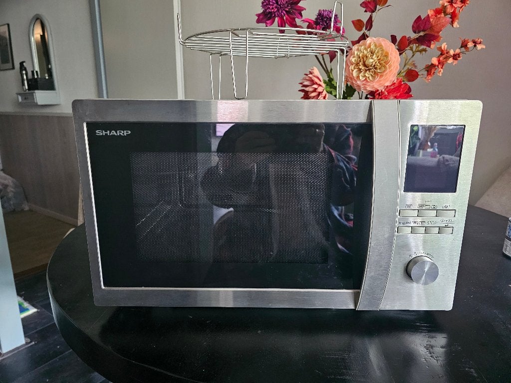 Combi magnetron met grill en confentie, Witgoed en Apparatuur, Ophalen, Combimagnetron, Zo goed als nieuw, Draaiplateau