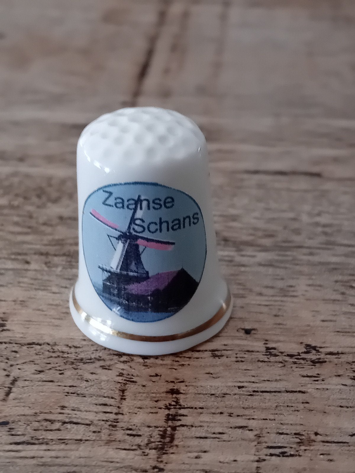 Vingerhoedjes verzamelen Zaanse Schans vingerhoedje, Ophalen of Verzenden, Zo goed als nieuw