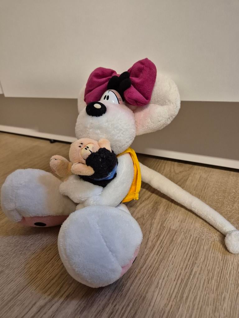 Diddlina knuffel met schaapje 24 cm, Ophalen of Verzenden, Knuffel