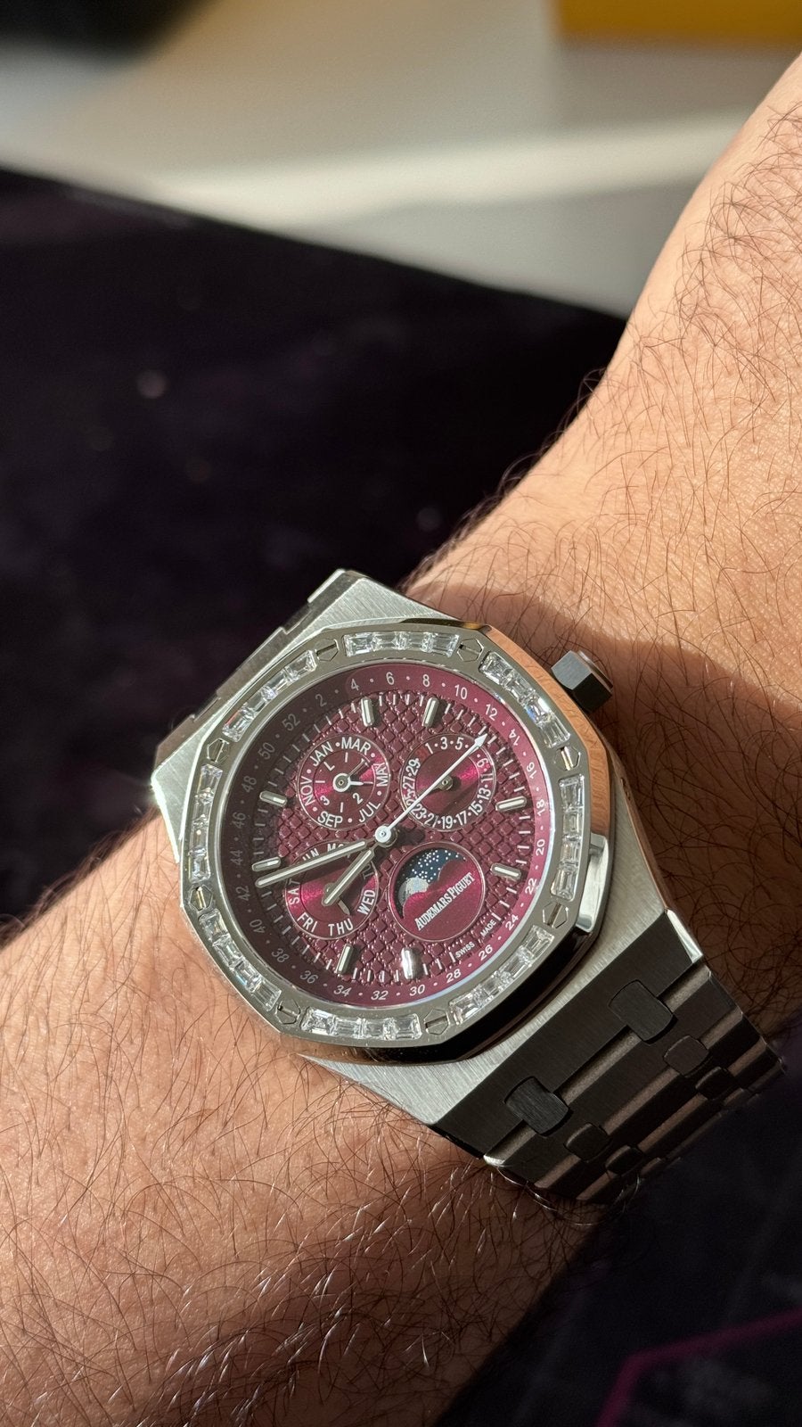 Audemars Piguet Perpetual Calendar Qatar Edition, Sieraden, Tassen en Uiterlijk, Horloges | Heren, Ophalen of Verzenden, Nieuw